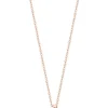 Tipperary Crystal Jewellery T-Bar Cz Set Bar Pendant In Rose Gold* Boxed Gifts