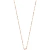 Tipperary Crystal Jewellery T-Bar Pink Bar Pendant In Rose Gold* Boxed Gifts