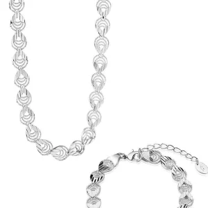 Newbridge Silverware Jewellery Teardrop Necklace And Bracelet Set* Boxed Gifts