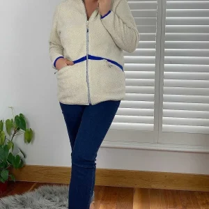 Ulla Popken Teddy Fleece Jacket*Women Hoodies & Sweatshirts