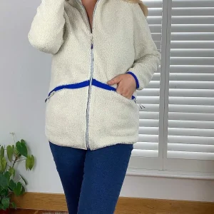 Ulla Popken Teddy Fleece Jacket*Women Hoodies & Sweatshirts