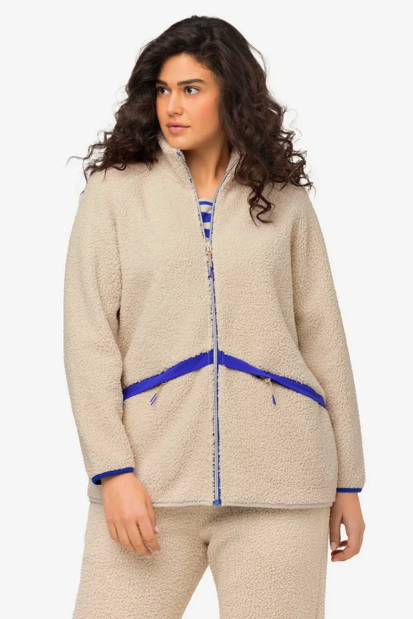 Ulla Popken Teddy Fleece Jacket*Women Hoodies & Sweatshirts
