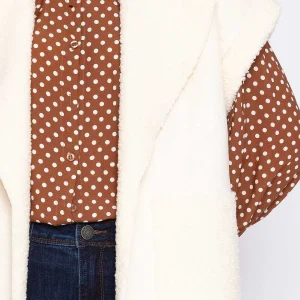 Rowen Avenue Teddy Gilet In Ecru*Women Coats & Jackets