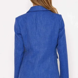 Rowen Avenue Textured Blazer In Dark Blue*Women Blazers