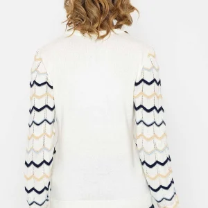 Rowen Avenue Textured Crew Neck Knit In Ecru*Women Jumpers & Cardigans