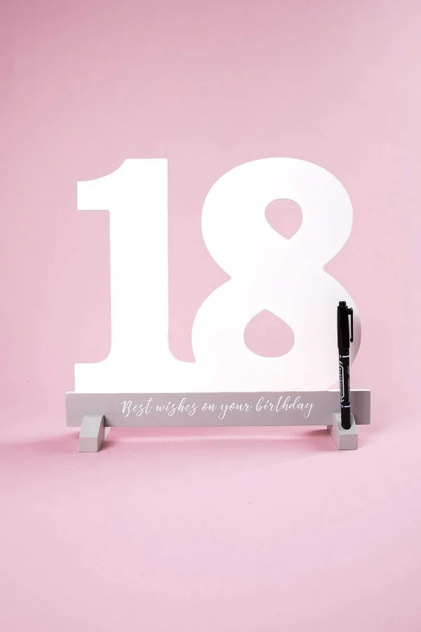 Carraig Donn HOME 18Th Birthday Signature Plaque* Homeware