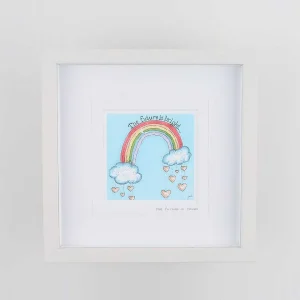 Blue Shoe Gallery The Future Is Yours Small Framed Art Print* Homeware