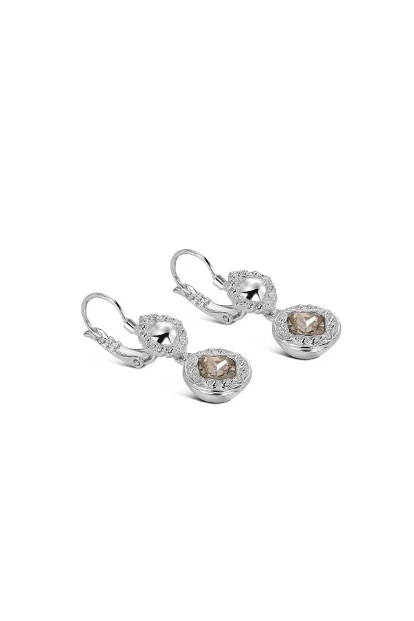 Newbridge Silverware Jewellery Tiamo Light Peach Earrings* Boxed Gifts
