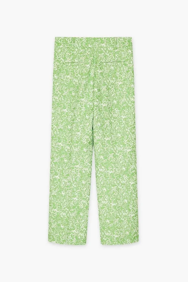 Cks Fashion Trinidad Ankle Trousers In Green*Women Jeans & Trousers