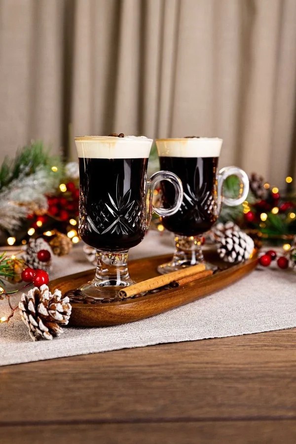 Killarney Crystal Trinity Irish Coffee Glasses S/2* Homeware