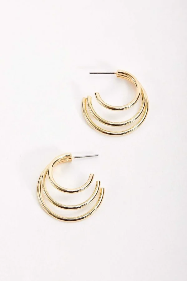 Soul Jewellery Triple Hoop Earrings* Earrings