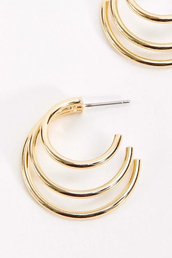 Soul Jewellery Triple Hoop Earrings* Earrings