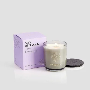 Max Benjamin True Lavender Natural Wax Candle* Homeware