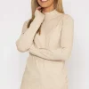 J'aime la Vie Turtleneck Knit In Beige*Women Jumpers & Cardigans