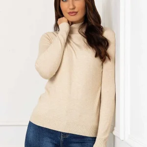 J'aime la Vie Turtleneck Knit In Beige*Women Jumpers & Cardigans