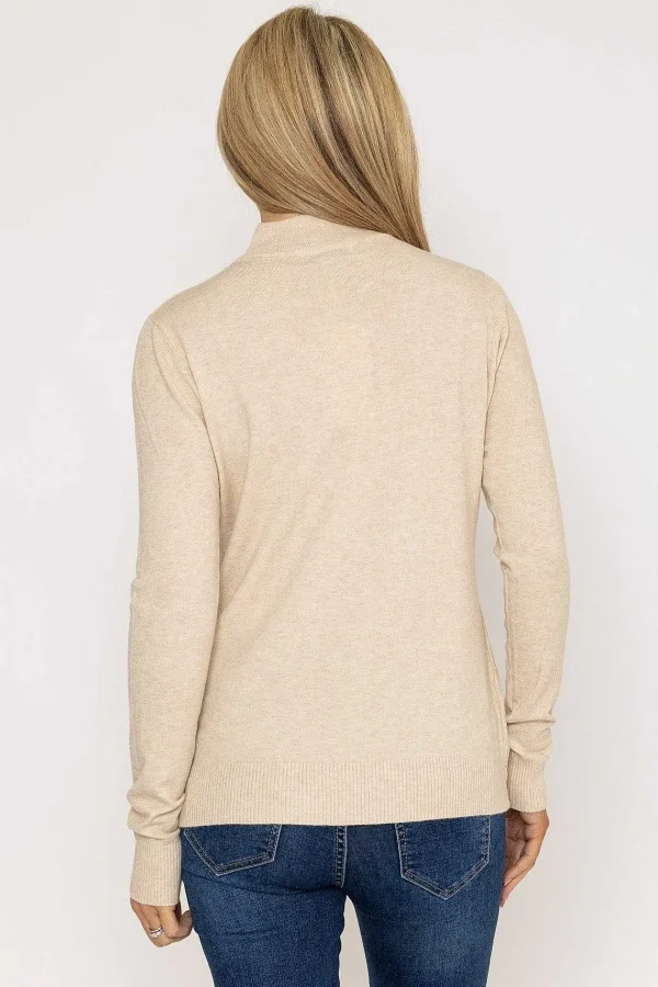 J'aime la Vie Turtleneck Knit In Beige*Women Jumpers & Cardigans