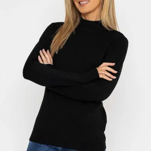 J'aime la Vie Turtleneck Knit In Black*Women Jumpers & Cardigans
