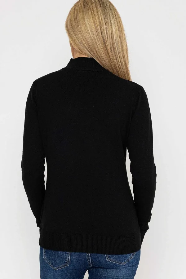 J'aime la Vie Turtleneck Knit In Black*Women Jumpers & Cardigans