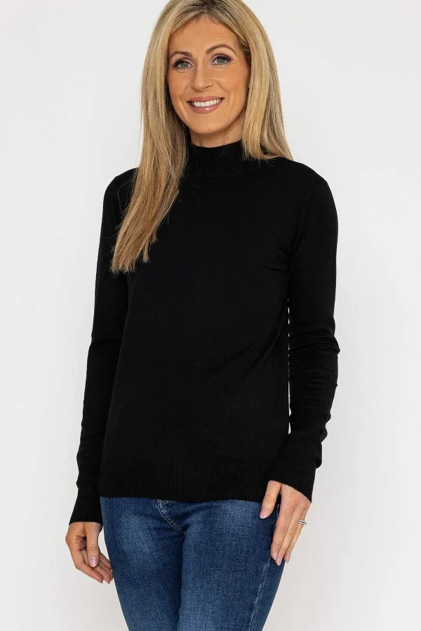 J'aime la Vie Turtleneck Knit In Black*Women Jumpers & Cardigans