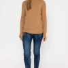 J'aime la Vie Turtleneck Knit In Camel*Women Jumpers & Cardigans