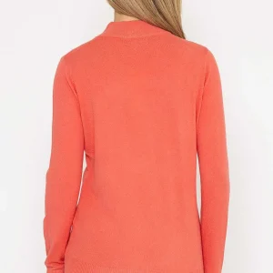 J'aime la Vie Turtleneck Knit In Coral*Women Jumpers & Cardigans