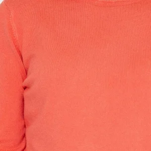 J'aime la Vie Turtleneck Knit In Coral*Women Jumpers & Cardigans