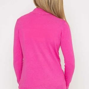 J'aime la Vie Turtleneck Knit In Fluo Pink*Women Jumpers & Cardigans