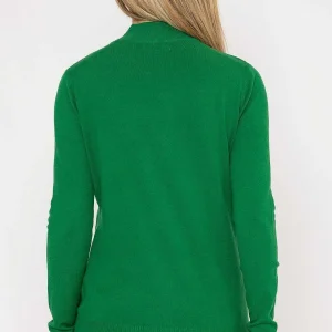 J'aime la Vie Turtleneck Knit In Green*Women Jumpers & Cardigans