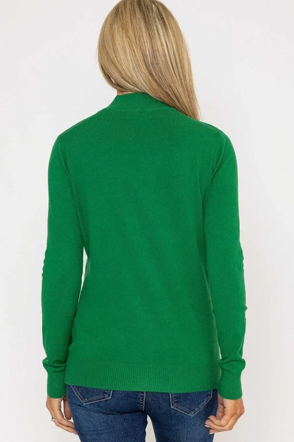 J'aime la Vie Turtleneck Knit In Green*Women Jumpers & Cardigans
