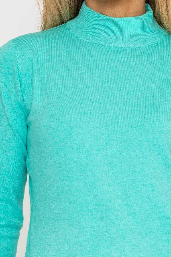J'aime la Vie Turtleneck Knit In Lagoon*Women Jumpers & Cardigans