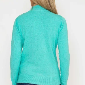 J'aime la Vie Turtleneck Knit In Lagoon*Women Jumpers & Cardigans