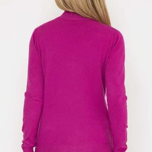 J'aime la Vie Turtleneck Knit In Magenta*Women Jumpers & Cardigans