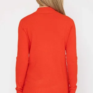 J'aime la Vie Turtleneck Knit In Orange*Women Jumpers & Cardigans