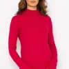 J'aime la Vie Turtleneck Knit In Pink*Women Jumpers & Cardigans
