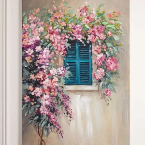 Carraig Donn HOME Tuscan Window Canvas Art* Homeware