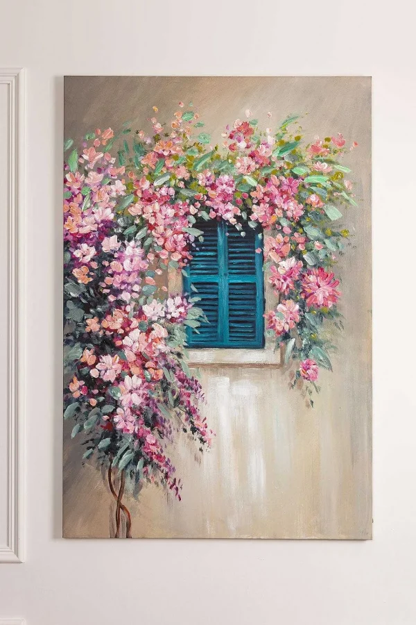 Carraig Donn HOME Tuscan Window Canvas Art* Homeware