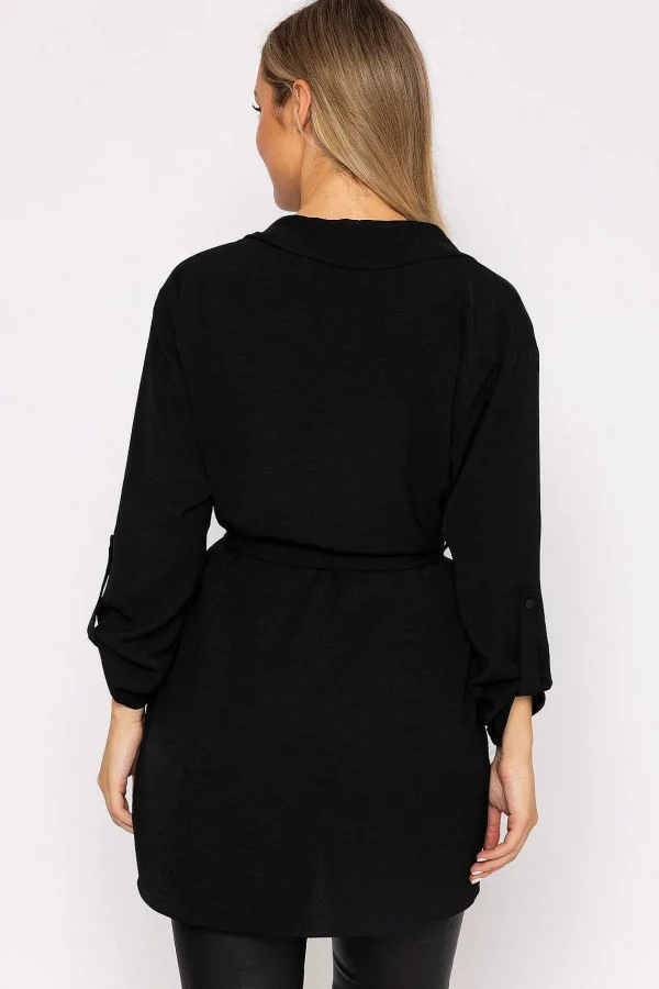 Rowen Avenue Twill Chuck On Jacket In Black*Women Coats & Jackets