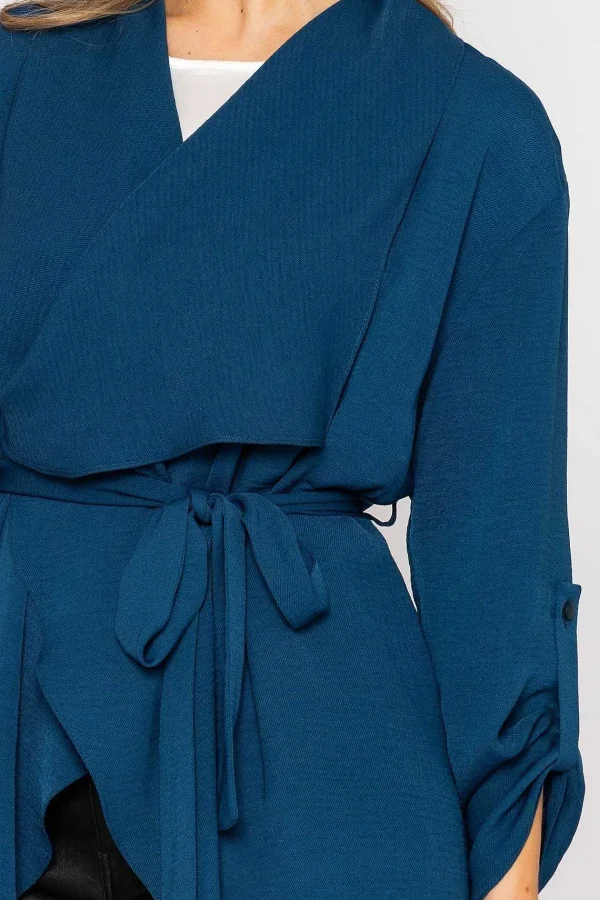 Rowen Avenue Twill Chuck On Jacket In Petrol*Women Coats & Jackets