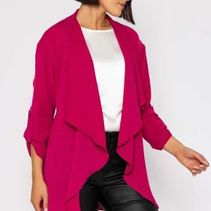 Rowen Avenue Twill Chuck On Jacket In Pink*Women Coats & Jackets