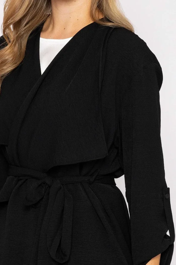 Rowen Avenue Twill Chuck On Jacket In Black*Women Coats & Jackets