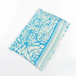 SOUL Accessories Two Tone Floral Scarf In Blue* Accessories