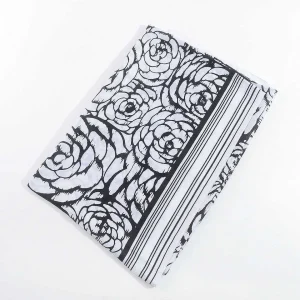 SOUL Accessories Two Tone Floral Scarf In Black* Accessories