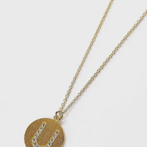 Cherish U Initial Necklace In Gold* Jewellery