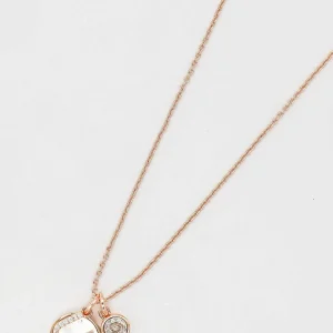 Cherish U Initial Necklace In Rose Gold* Teenager