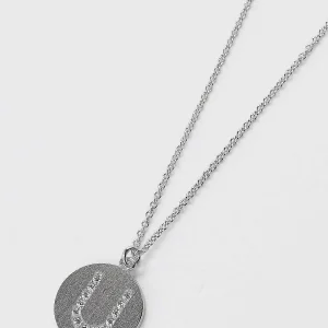 Cherish U Initial Necklace In Silver* Jewellery