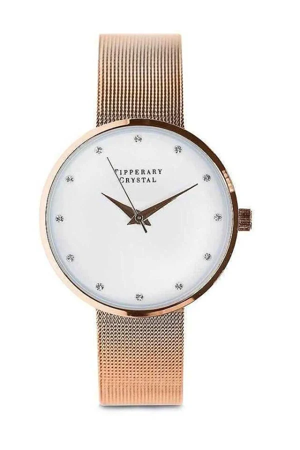 Tipperary Crystal Jewellery Ultimito Rose Gold Watch* Boxed Gifts