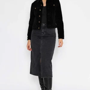 Oraije Vaina Velvet Jacket In Black*Women Coats & Jackets