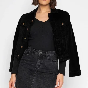 Oraije Vaina Velvet Jacket In Black*Women Coats & Jackets