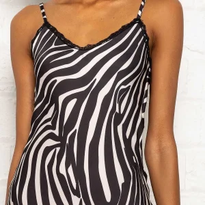Pala D'oro Sport Valentina Midi Dress In Zebra Print* Sale Dresses