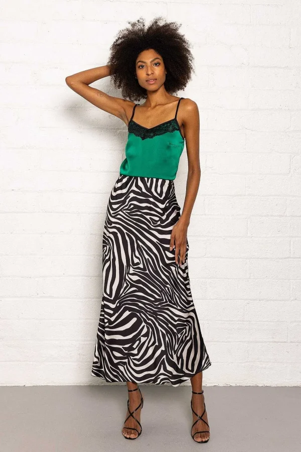 Pala D'oro Sport Valentina Skirt In Zebra Print*Women Skirts & Shorts